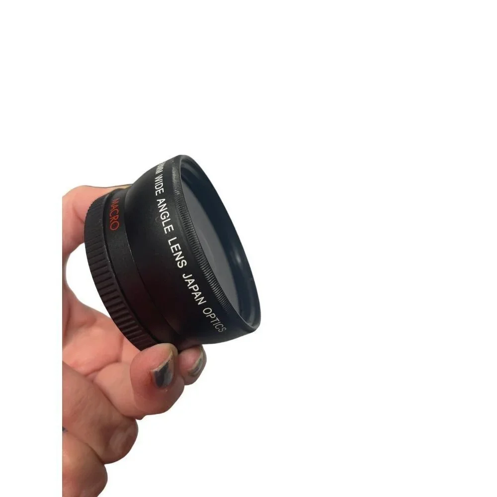 Wide Angle High Definition Lens with Macro Black 58mm W/ Focus Pouch